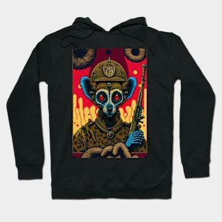 Lemur Soldier Hoodie